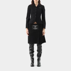 Comme des Garçons Homme Plus 'Time for Magic' Wool Pleated Wrap Shorts
