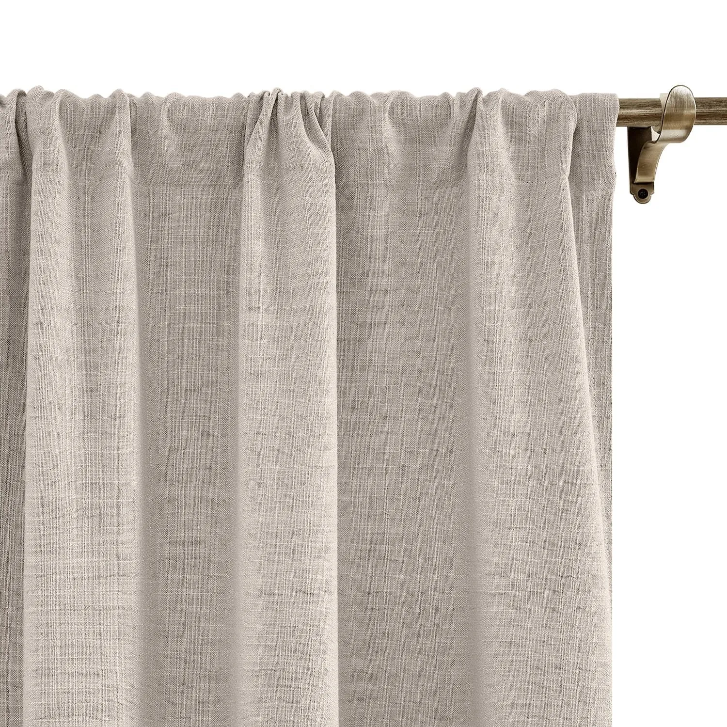 Liz Linen Drape Soft Top
