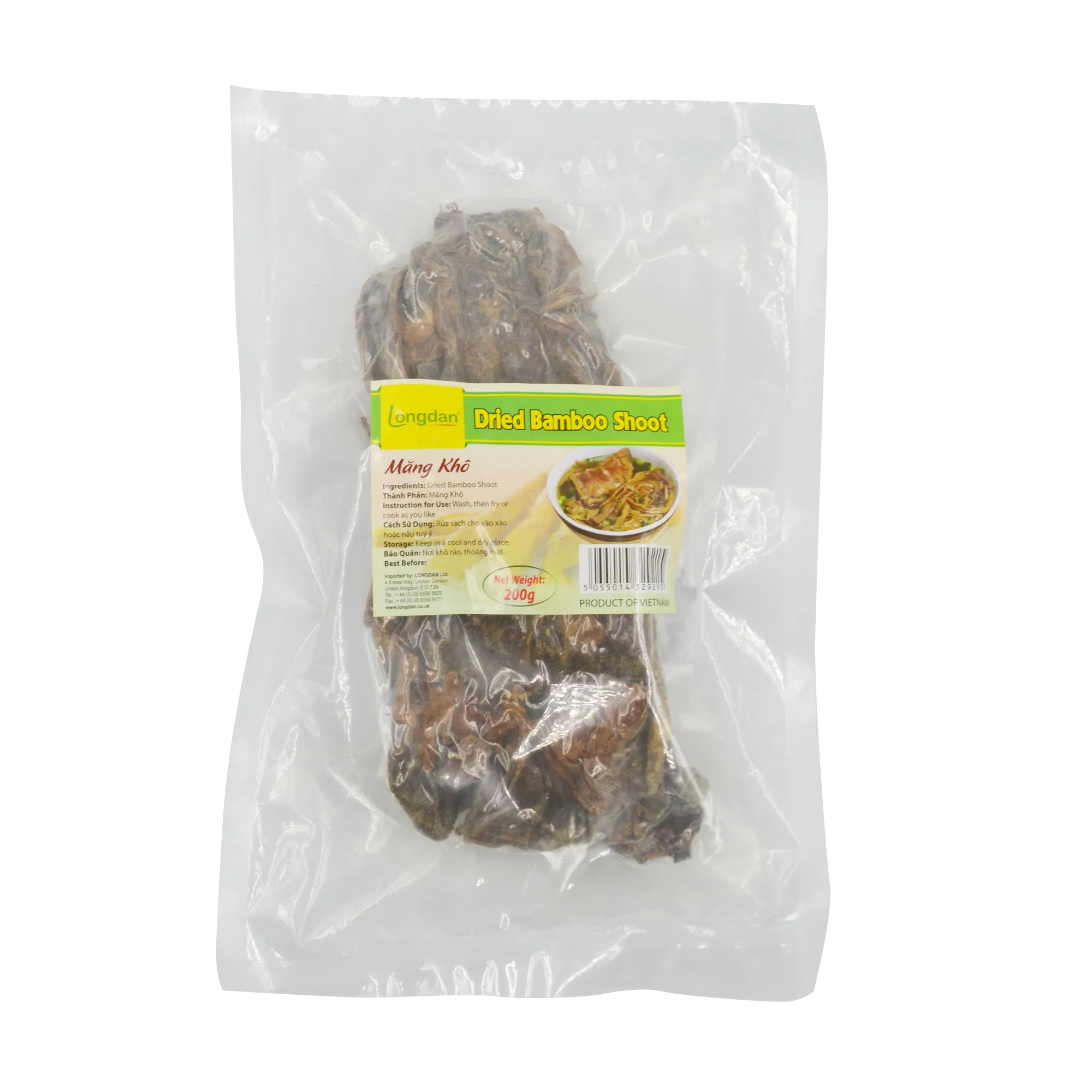 Longdan Dried Bamboo Shoot 200g
